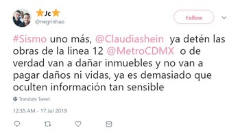 Ciudadanos opinan que los sismos