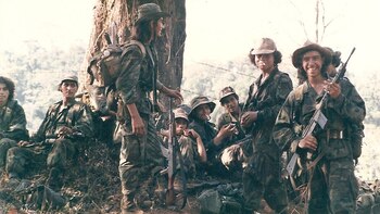 Miembros de los Contras nicaragüenses