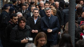 Marcos Peña y Claudio Avruj,