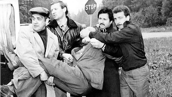 AEl momento del arresto de