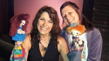 Según familiares de la titiritera