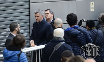El jefe de Gabinete Marcos Peña, presente en la AMIA. Foto: Julio César Ruiz/GENTE