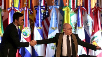 Jorge Faurie, canciller argentino, y