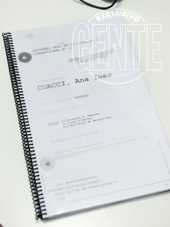 Parte del expediente de la