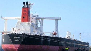 El petrolero MV Mesdar de