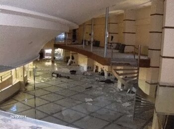 A la mansión asistían figuras