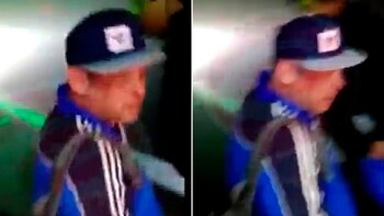 Las imágenes del “Pepo” herido,