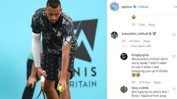 El australiano Nick Kyrgios tuvo
