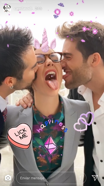 La foto que compartió Camila