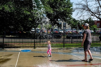 Juegos de agua en el
