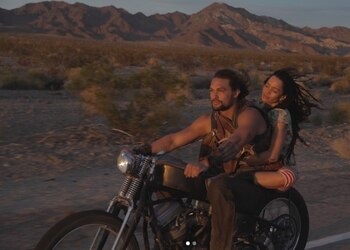 Jason Momoa y Lisa Bonet