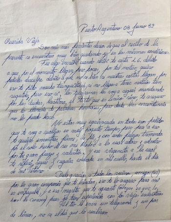 “Te quiero encontrar firme, de