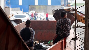 Los trabajadores de la cooperativa