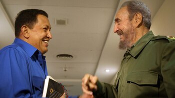 Hugo Chávez viajó a La