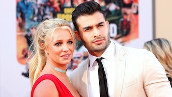 Britney Spears y su novio Sam Asghari en la premiere de “Once Upon a Time in Hollywood” EFE