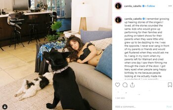 Camila habló unos días sobre