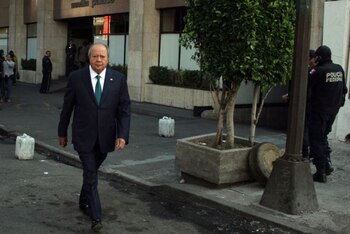 El líder petrolero, Carlos Romero