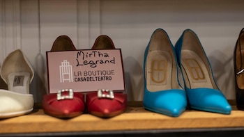 Los stilettos en rojo con