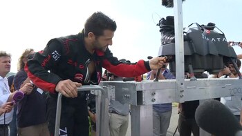 El inventor y piloto Franky