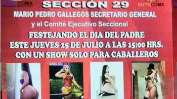 Un líder sindical de la