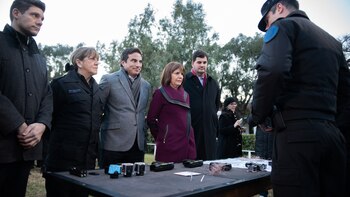 Patricia Bullrich junto a Eugenio