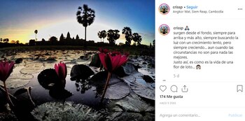 Hace una semana publicó Cristian