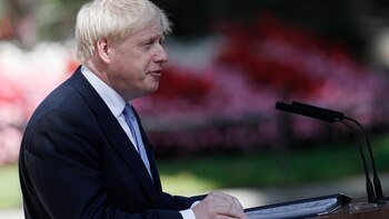 Boris Johnson, flamanete premier británico,