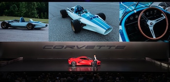 La presentación del nuevo Corvette,