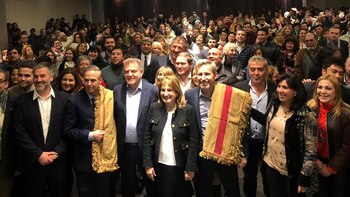 Rogelio Frigerio y Miguel Ángel