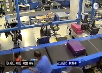 Los trabajadores de TSA saltaron