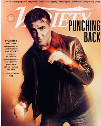Sylvester Stallone en Variety