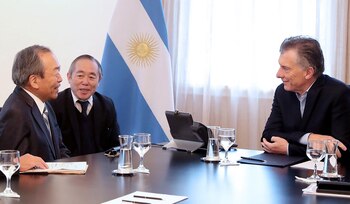 Macri recibió en Olivos a