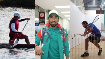 Triatlón, squash, canotaje de velocidad,