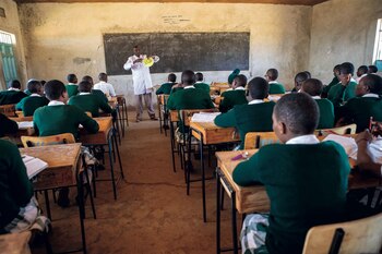 Aula de la escuela secundaria