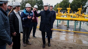 Mauricio Macri, días atrás, en