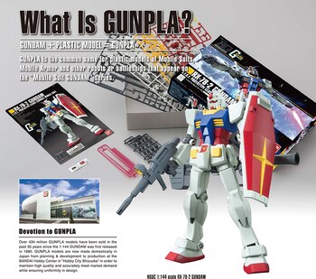 Gunpla solo aplica para modelos