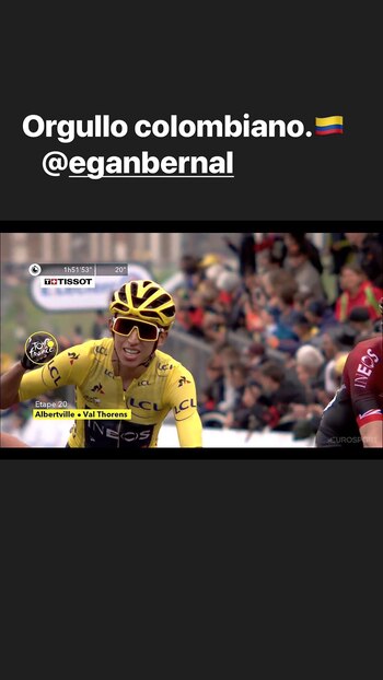 Instagram de James Rodriguez