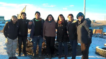 Romina del Plá estuvo con