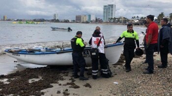 Un pescador de Mazatlán murió por las quemaduras que provocaron la caída de un rayo en su cuerpo (Foto: Twitter)