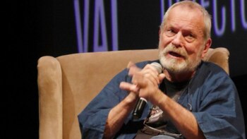 Terry Gilliam habló de su nueva película “El hombre que mató a Don Quijote” y su relación con el personaje de Cervantes (Foto: Twitter Guanajuato Film Fest)