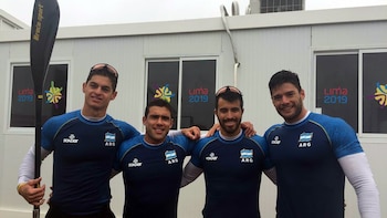 El equipo de canotaje que