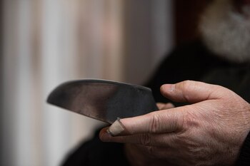 El trabajo de afiladores y