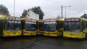 La línea 203, que va