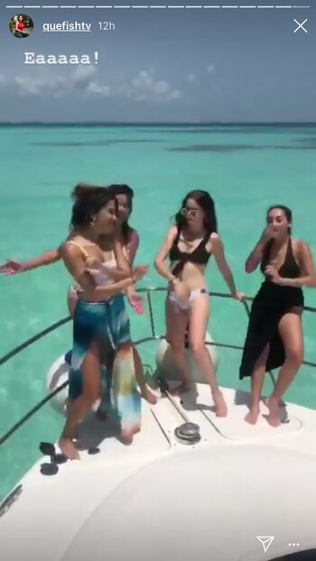 Los influencers dijeron pasarla bien