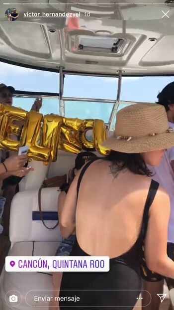 Los jóvenes alquilaron el yate