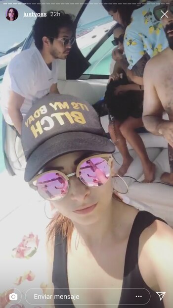 La influencer y sus amigos