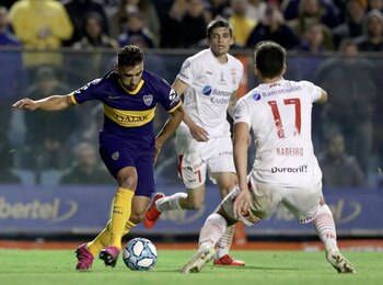 Eduardo Salvio tuvo su debut