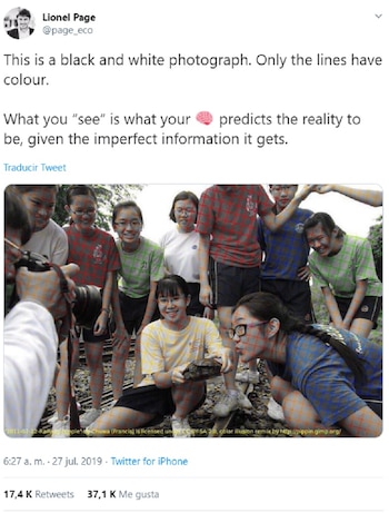 La publicación del usuario australiano