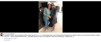 Tia Jô junto a Damares