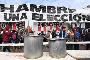 Las organizaciones sociales entregan un